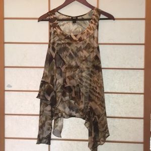 H&M geometric top size 12